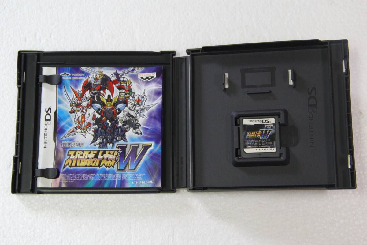 DSソフト スーパーロボット大戦W 取扱説明書/ケース付属 送料