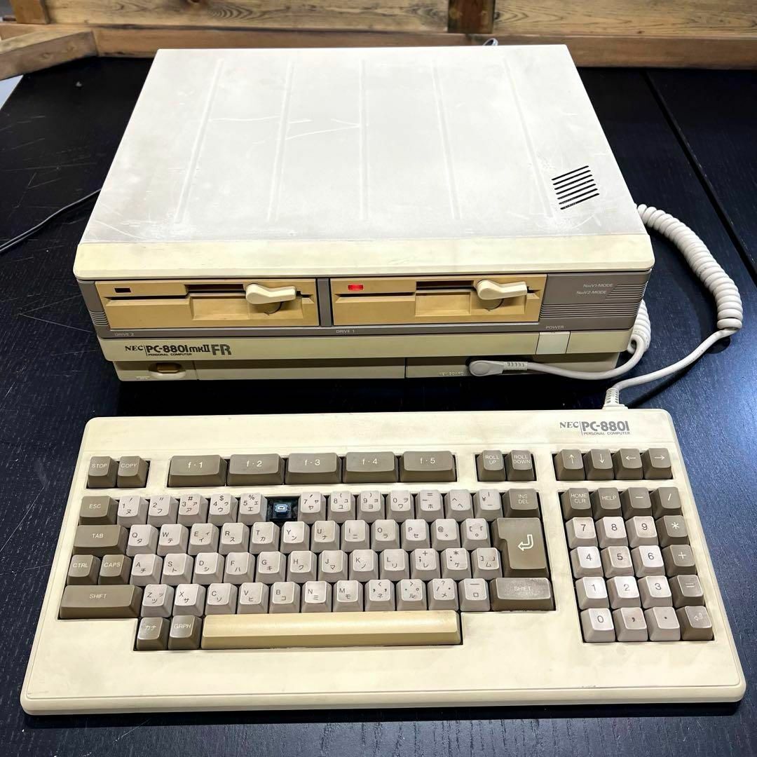 NEC PC-8801mkII FR パーソナルコンピューター キーボード NEC PC-8801mkII FR パーソナルコンピューター キーボード