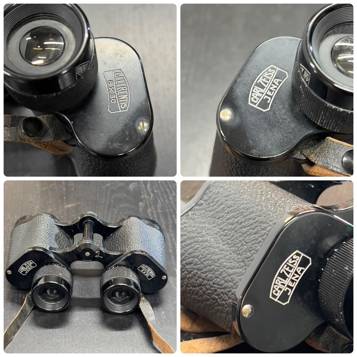 CARL ZEISS JENA DELTRINTEM カールツァイス 双眼鏡 8×30 CARL ZEISS JENA DELTRINTEM カールツァイス 双眼鏡 8×30