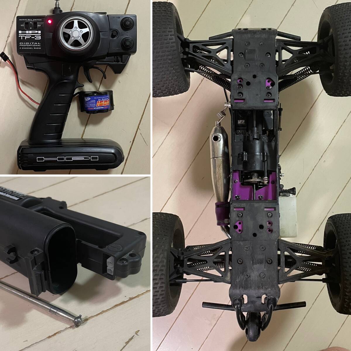 希少 HPI サベージX OS 30VG付 プロポ・メカ・ロートスターター 希少 HPI サベージX OS 30VG付 プロポ・メカ・ロートスターター