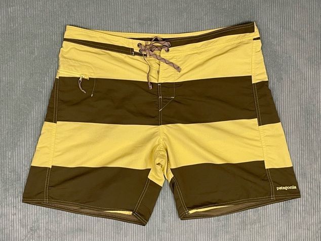2014 パタゴニア patagonia ナイロン ショートパンツ Minimalist Wavefarer Board Shorts ボーダー 86768SP14 38 [ta-1160]