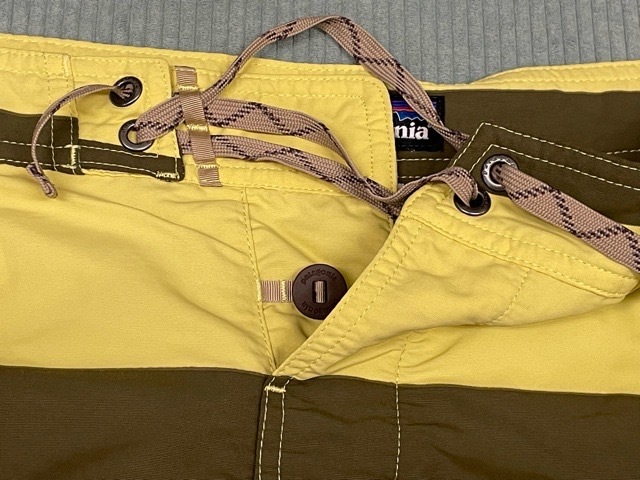 2014 パタゴニア patagonia ナイロン ショートパンツ Minimalist Wavefarer Board Shorts ボーダー 86768SP14 38 [ta-1160]