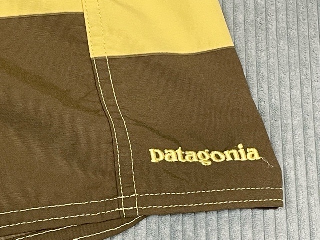 2014 パタゴニア patagonia ナイロン ショートパンツ Minimalist Wavefarer Board Shorts ボーダー 86768SP14 38 [ta-1160]