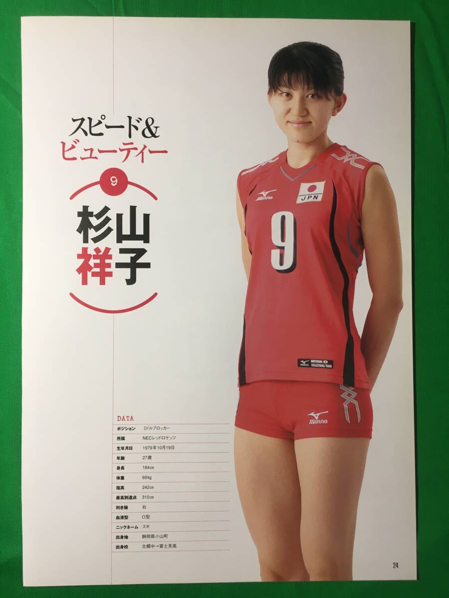 激レア!全日本女子バレーユニフォーム切り抜き 日本代表 木村 激レア!全日本女子バレーユニフォーム切り抜き 日本代表 木村
