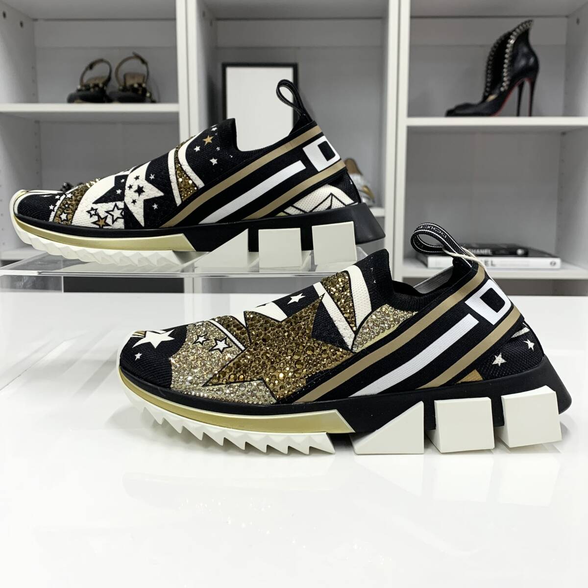 9689 未使用 ドルチェ&ガッバーナ ソレント ロゴ ライン 9689 未使用 ドルチェ&ガッバーナ ソレント ロゴ ライン