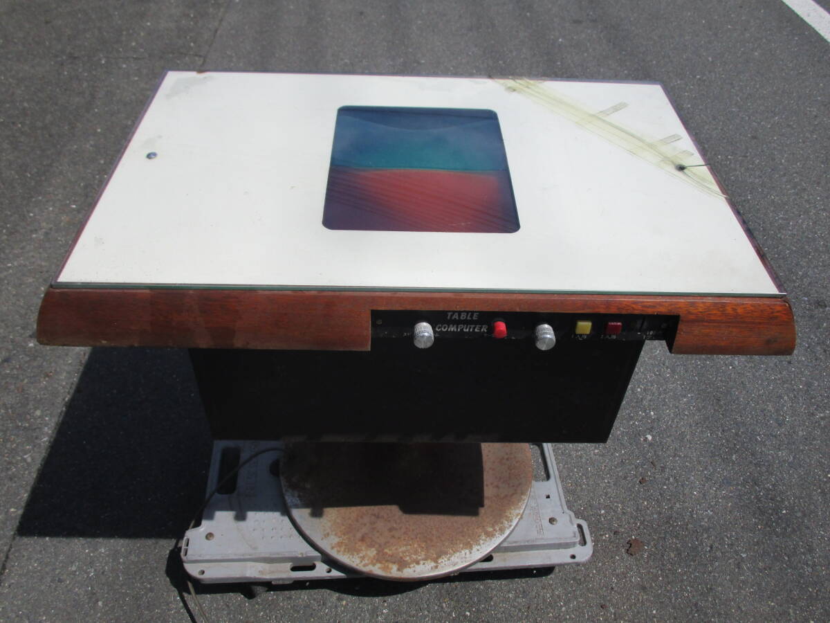 テーブルコンピューター アーケードゲーム TABLE COMPUTER ジャンク