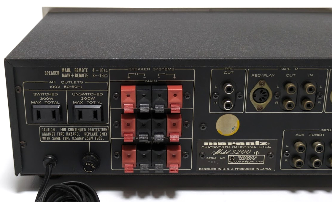 美品 marantz Model 3200 プリアンプ マランツ Yahoo!オークション - marantz マランツ Model 3200 プリアンプ