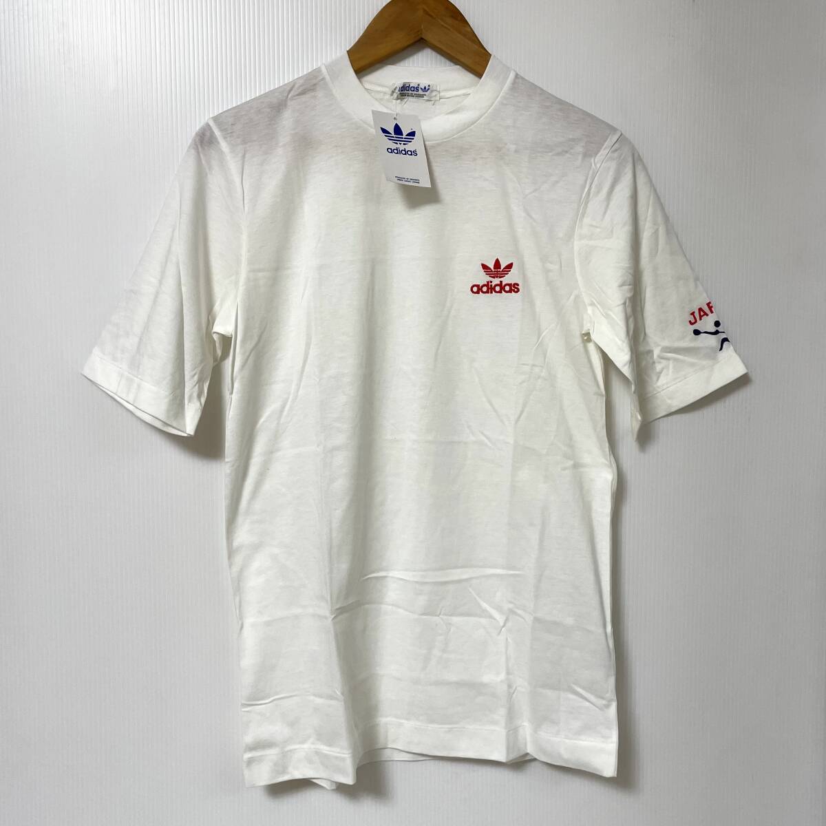 80s デッドストック アディダス デサント 半袖Tシャツ カヌー 80s デッドストック アディダス デサント 半袖Tシャツ カヌー