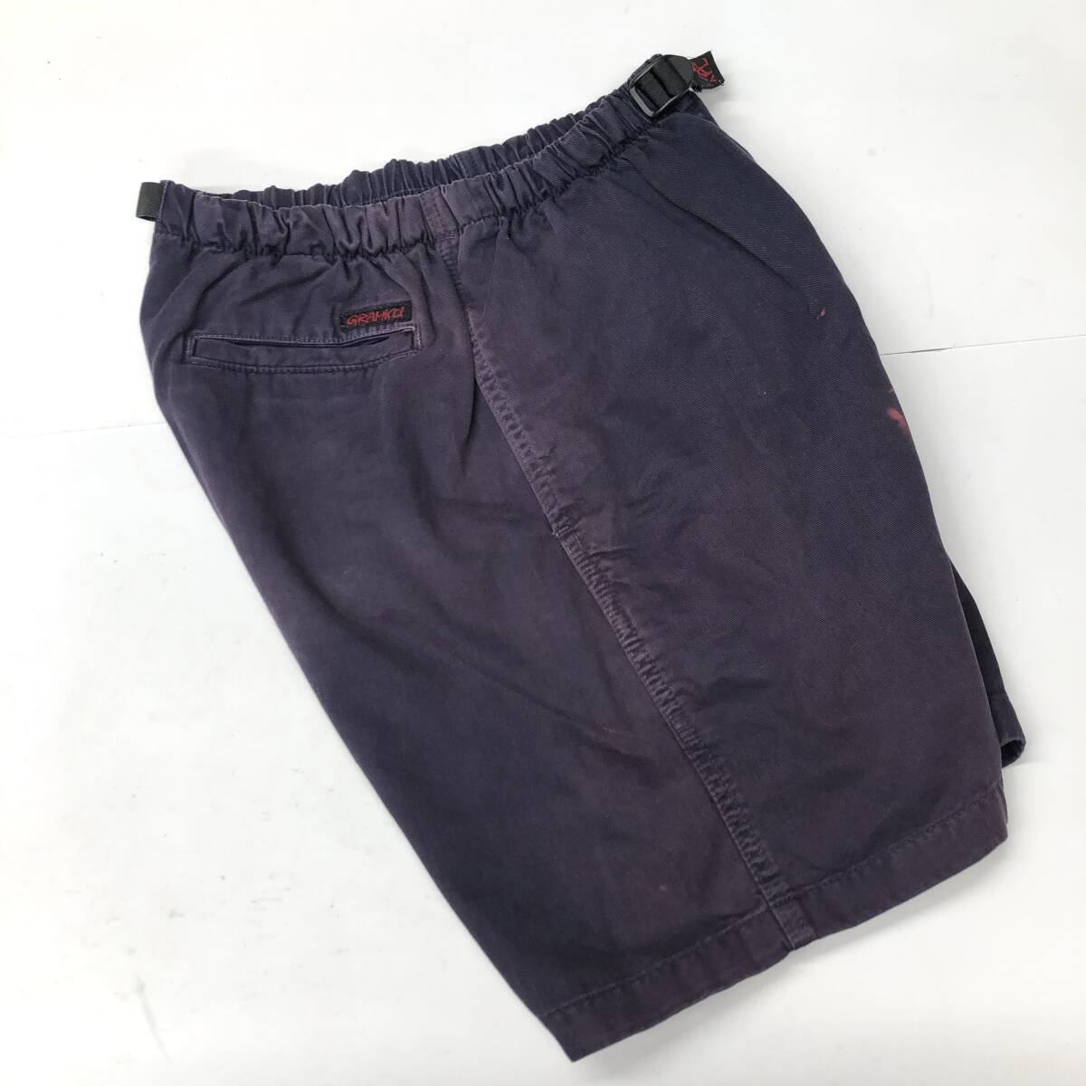 90s USA製 グラミチ GRAMICCI ハーフパンツ ナス紺 Sサイズ 90s USA製 グラミチ GRAMICCI ハーフパンツ ナス紺 Sサイズ