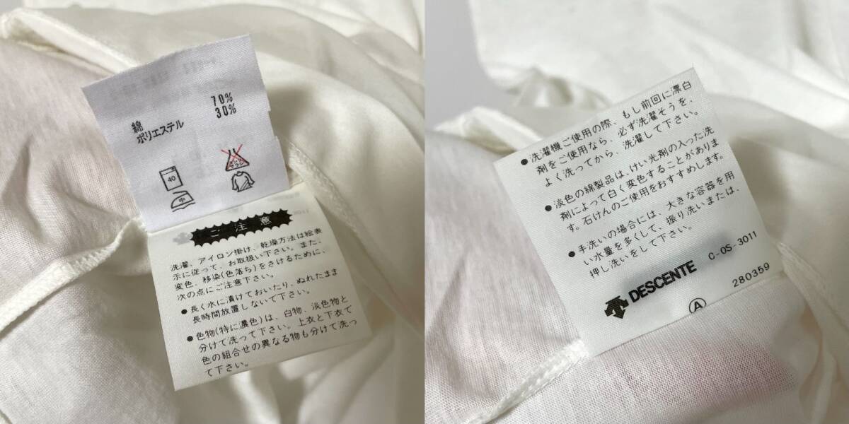 80s デッドストック アディダス デサント 半袖Tシャツ カヌー 80s デッドストック アディダス デサント 半袖Tシャツ カヌー