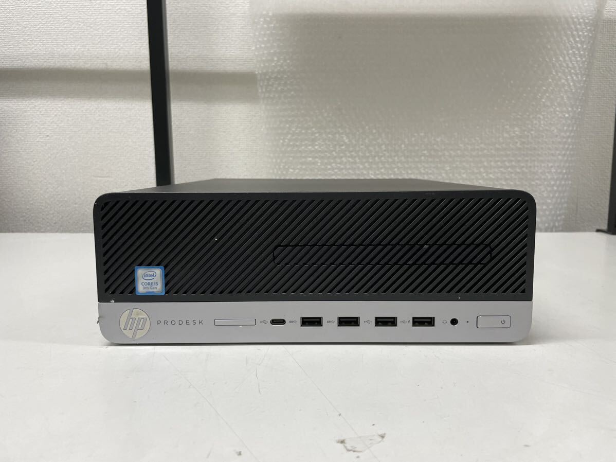 HP ProDesk 600 G5 SFF Core i5-9500 3.00GHz メモリ8GB OSなし 付属品なし