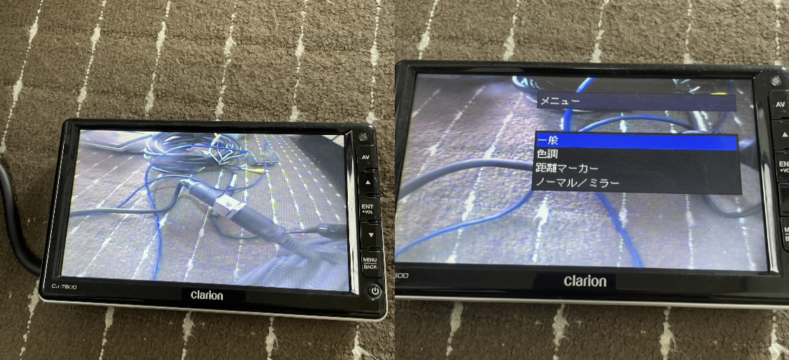 送料無料 Clarion クラリオン バックカメラ モニター用 CC-6500