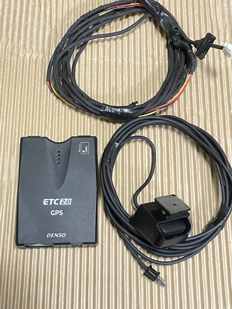 DENSO デンソー ETC 2.0 2.0ETC DIU-A010 GPS付 発話型 12V/24V 動作確認済み 001-U00142 19450