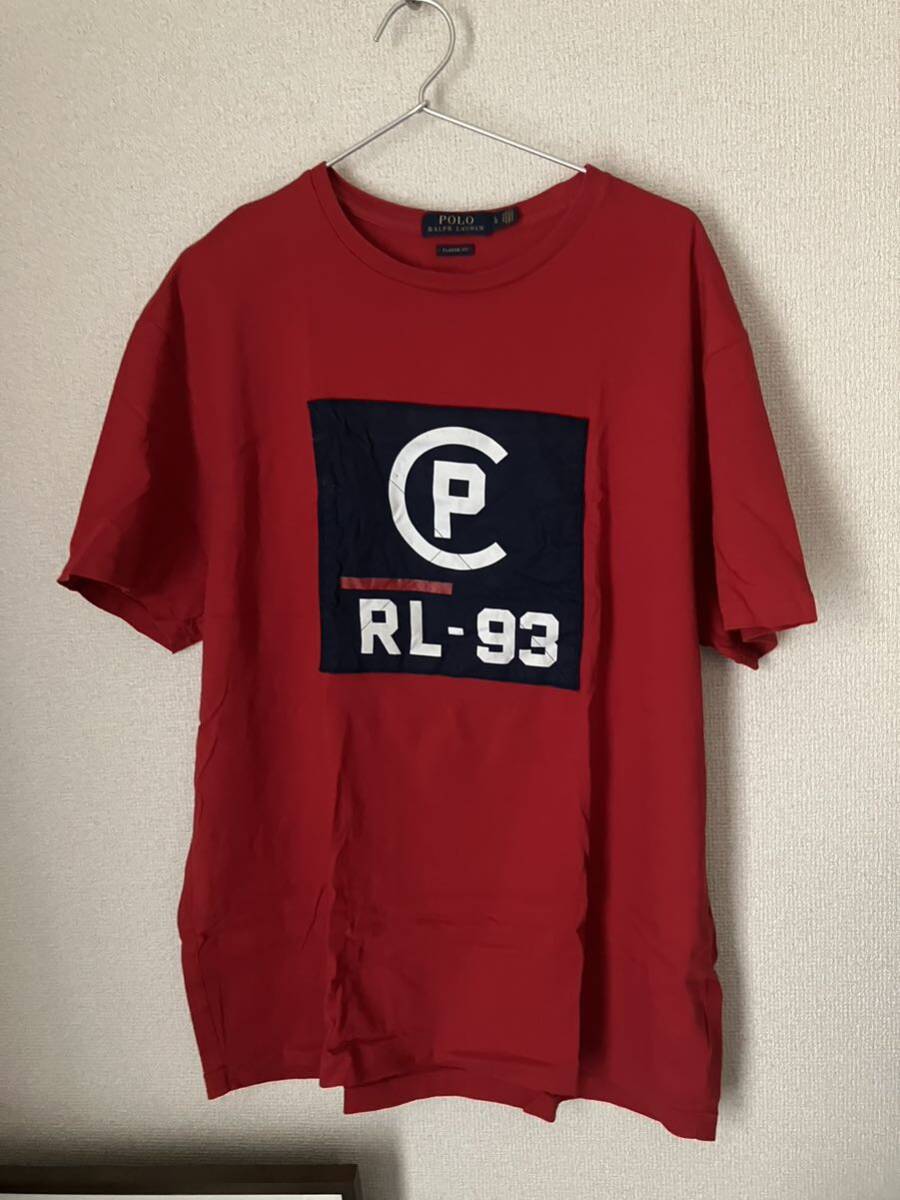 POLO Ralph Lauren 半袖 Tシャツ ポロ ラルフローレン 赤 RED Lサイズ