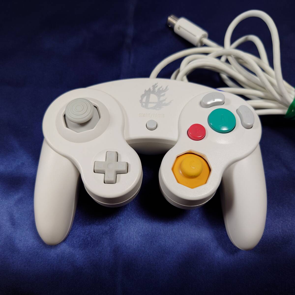 GameCube ゲームキューブ コントローラー スマブラ ホワイト DOL-003 動作確認済み