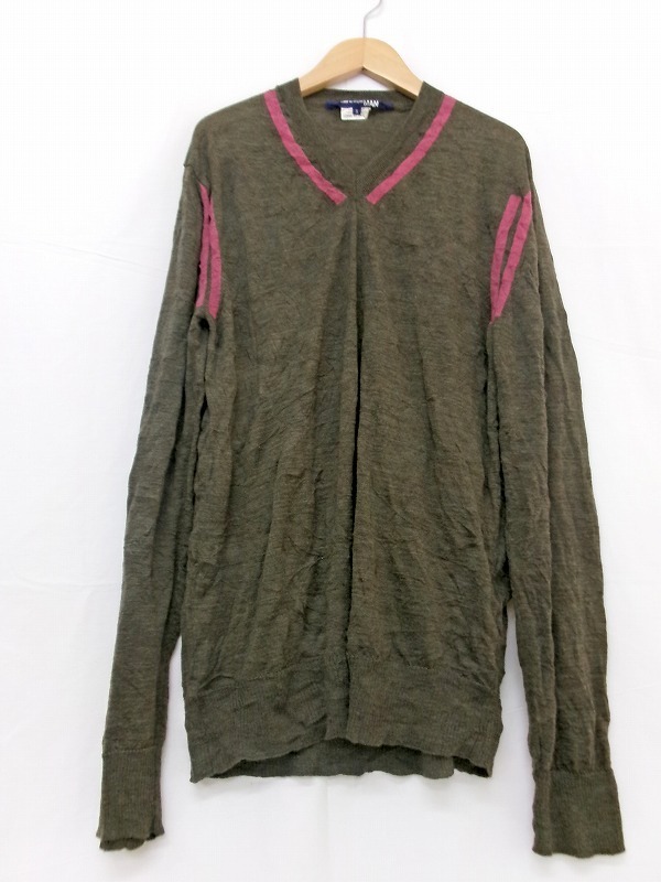 JUNYA WATANABE MAN COMME des GARCONS ジュンヤ ワタナベ マン コムデギャルソン ニット ブラウン S WA-N006 AD2007 Knit