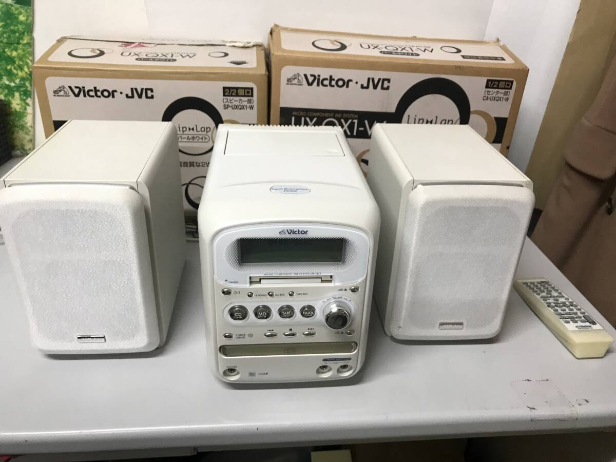 ジャンク品 部品取り Victor CD MD CASSETTE RECEIVER CA-UXQX1 ジャンク品 部品取り Victor CD MD CASSETTE RECEIVER CA-UXQX1