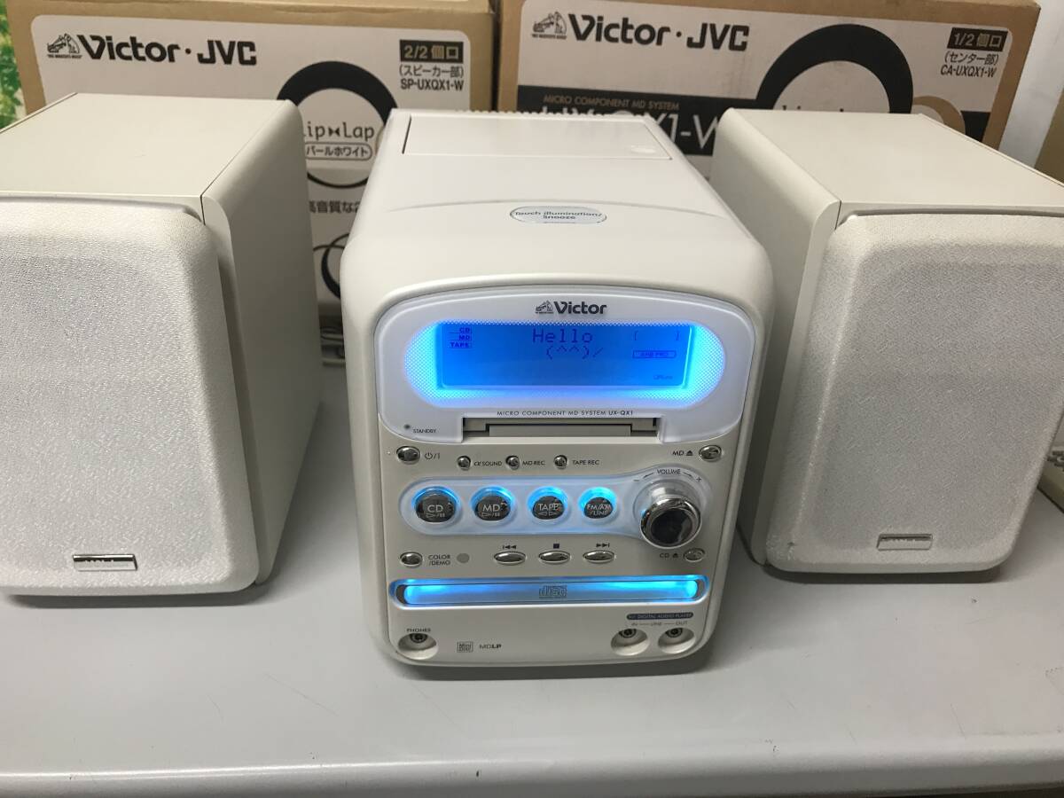 ジャンク品 部品取り Victor CD MD CASSETTE RECEIVER CA-UXQX1 ジャンク品 部品取り Victor CD MD CASSETTE RECEIVER CA-UXQX1