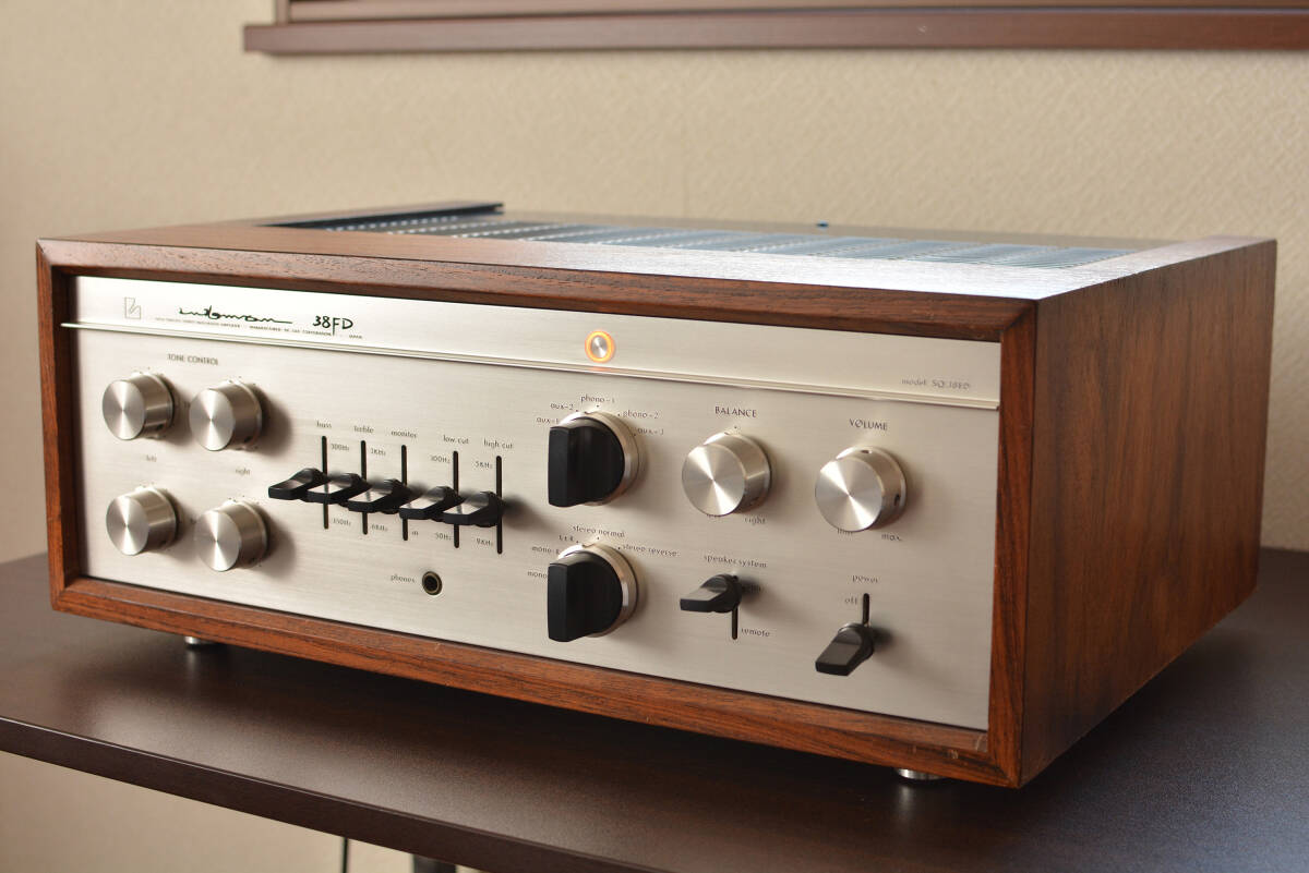 LUXMAN SQ38FD 真空管 プリメインアンプ ラックスマン 【動作品】