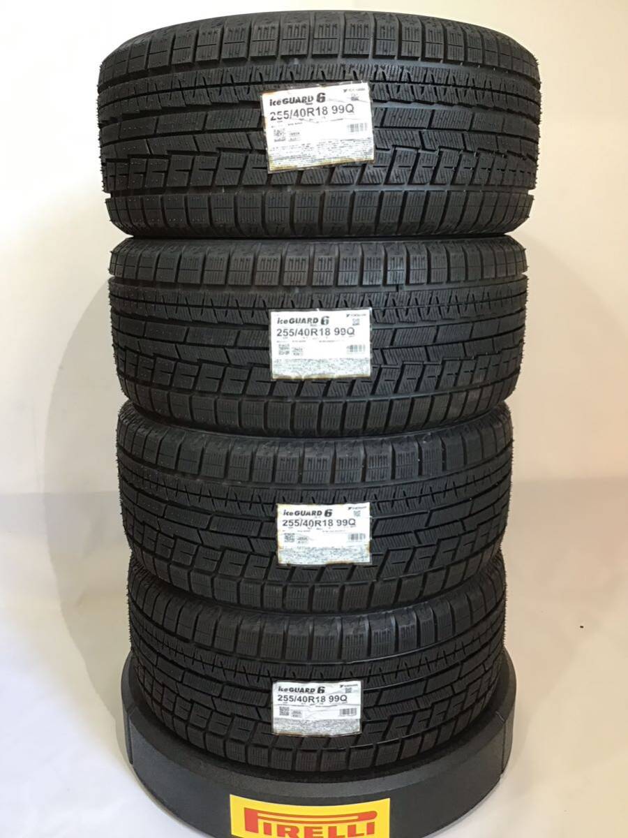 ★型落ち新古品★YOKOHAMA ice GUARD IG60 ヨコハマ アイスガード 255/40R18 99Q スタッドレスタイヤ　新古品4本