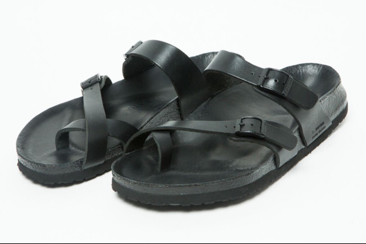 size43 tatami サンダル　Nハリウッド　コラボ黒 ブラック　N.Hollywood タタミ28cm