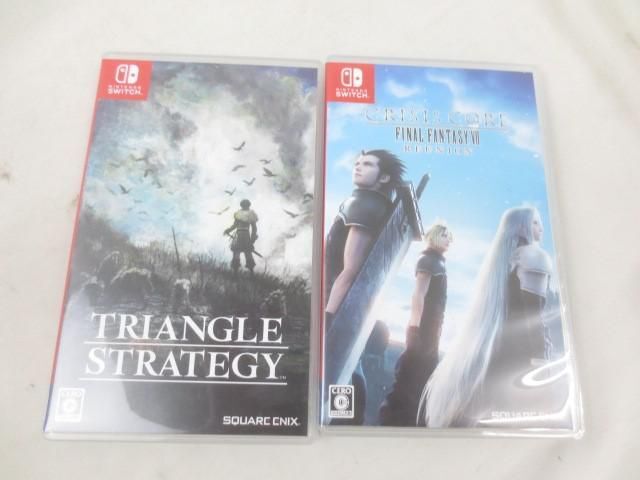 【同梱可】中古品 ゲーム Nintendo switch ニンテンドースイッチ ソフト 2点 クライシスコア ファイナルファンタジー