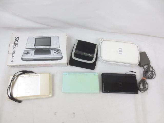 【同梱可】中古品 ゲーム ニンテンドーDS 本体 DS Lite USG-001 アイスブルー ジェットブラック 等 グッズセット