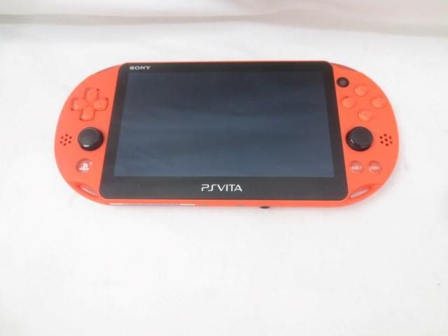 【極美品】PSVITA PCH-2000 オレンジ psvita オレンジ pch-2000 8gbメモリー付