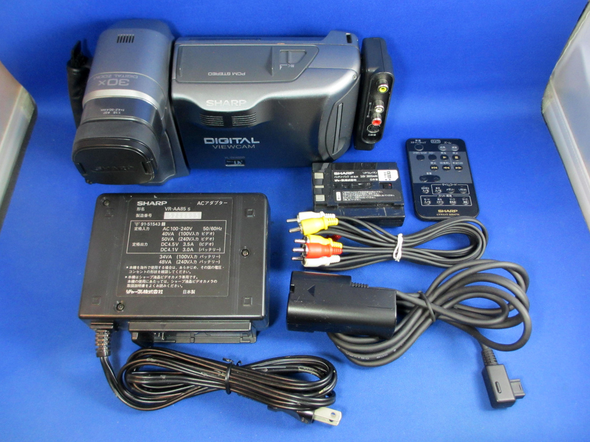 Yahoo!オークション - 動作保証 SHARP VL-DH4000 完動品 付属品 Yahoo!オークション - 動作保証 SHARP VL-DH4000 完動品 付属品