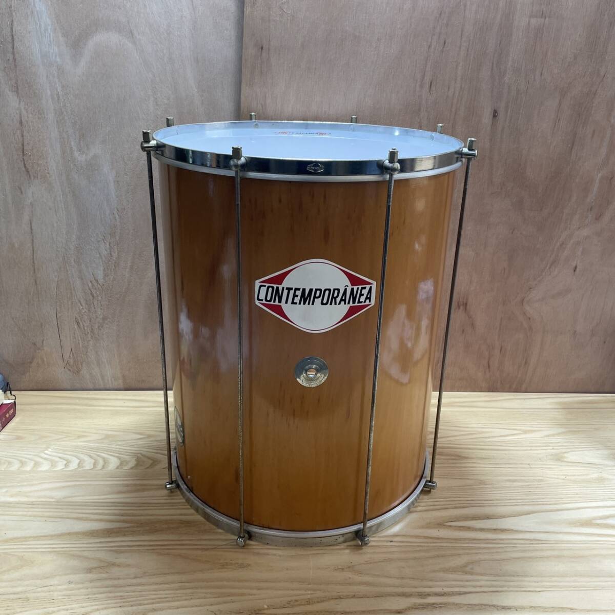 ☆CONTEMPORANEA コンテンポラネア スルド 木胴 打楽器 楽器(中古品/現状品/保管品)☆