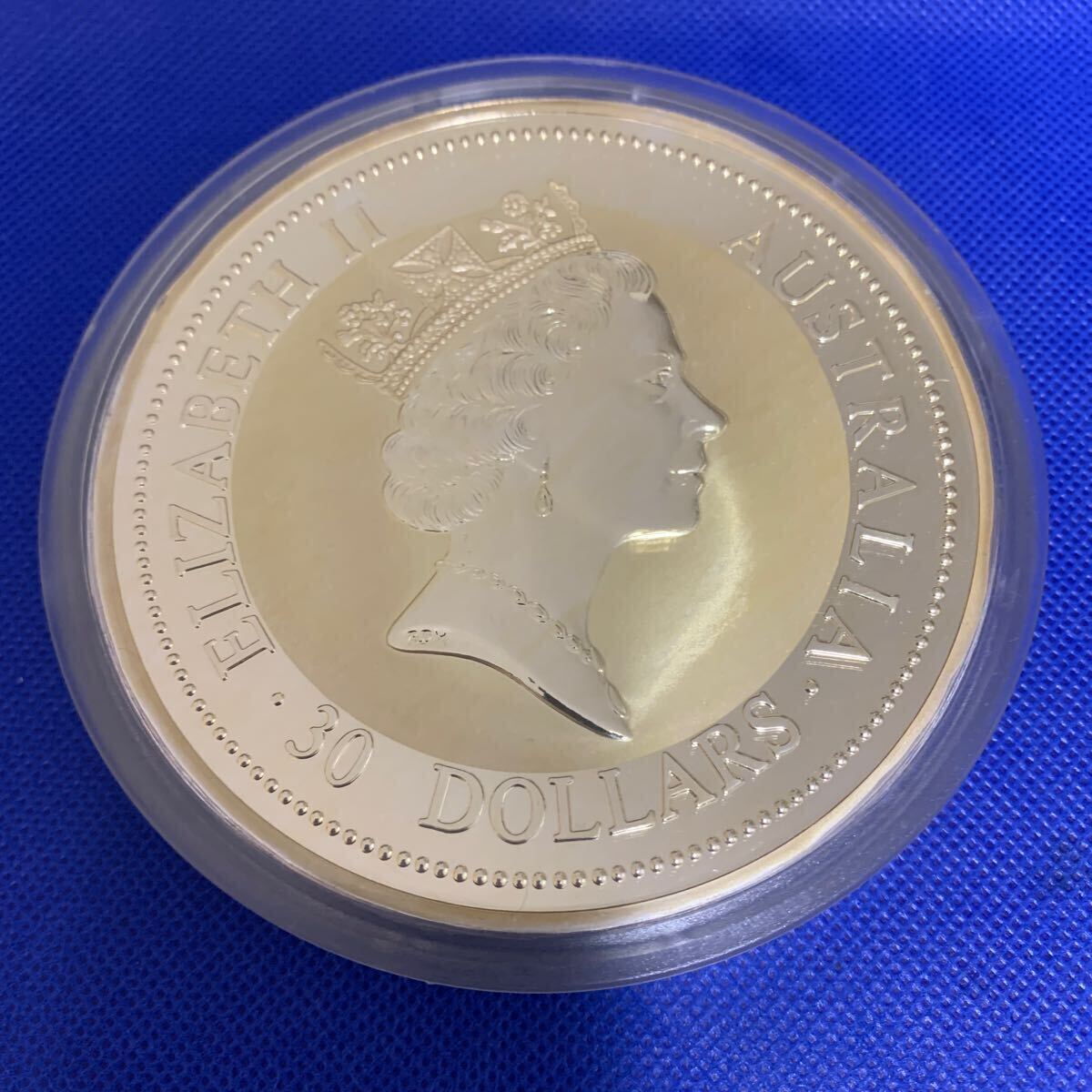 オーストラリア1995年 カワセミ銀貨30ドル 1kg エリザベス2世 オーストラリア1995年 カワセミ銀貨30ドル 1kg エリザベス2世