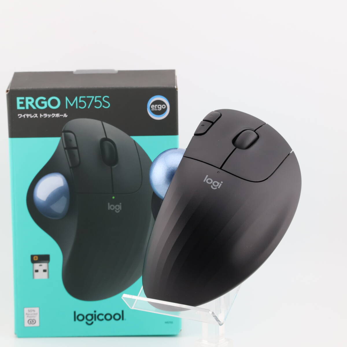 ロジクール ERGO M575S ワイヤレストラックボール ブラック ワイヤレスマウス ブルートゥース 無線