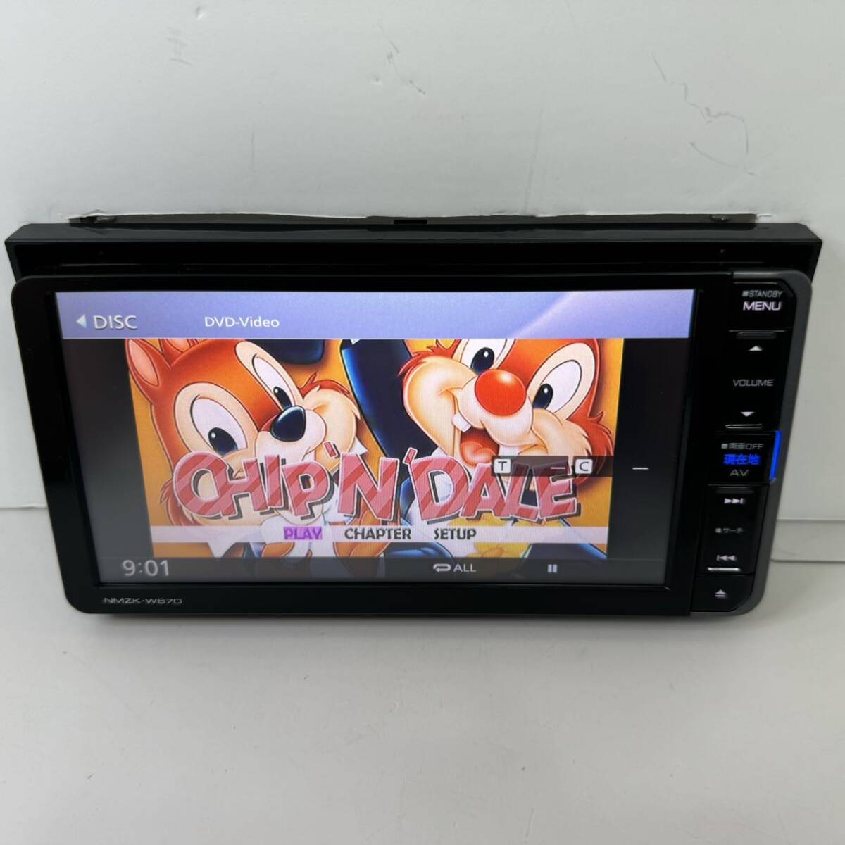 さい　ダイハツ純正　NMZK-W67D カーナビ 2017年製 ワイド DAIHATSU ダイハツ純正OP メモリーナビ NMZK-W67D ケーズ