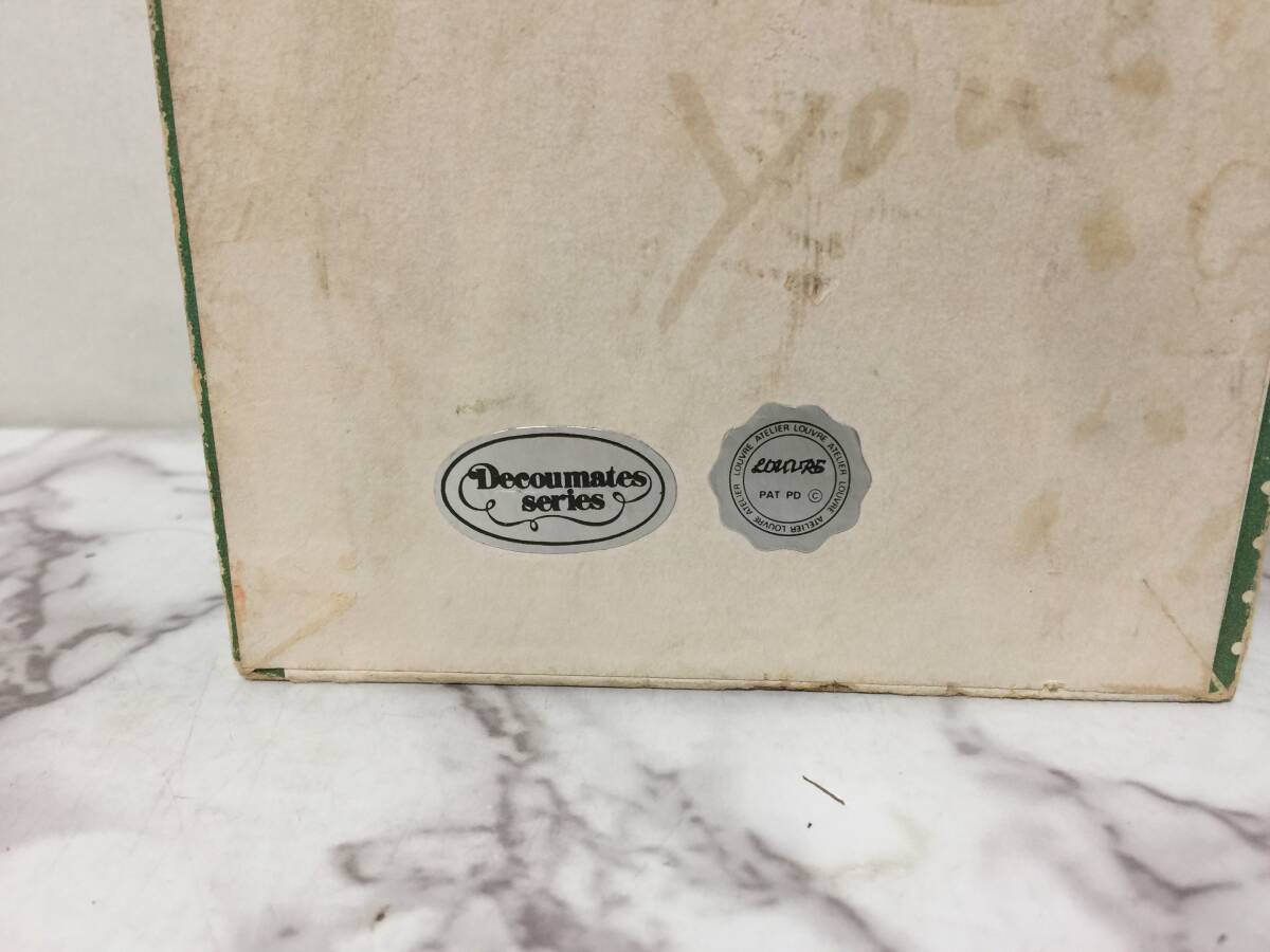  Showa Retro шкаф выдвижной ящик type музыкальная шкатулка рабочее состояние подтверждено высота 17cm подлинная вещь A3