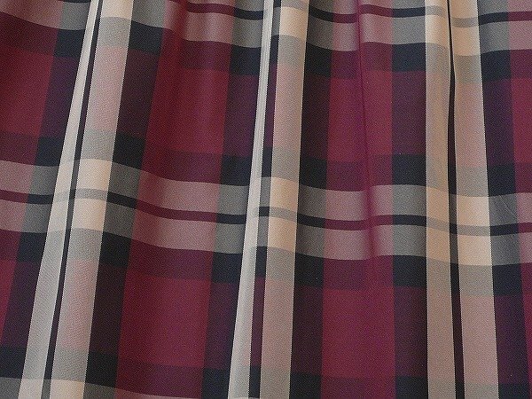 [ new goods ]7771[ML] fine quality Britain style check pattern flair skirt wine series long height on goods elegant stylish spring summer autumn 