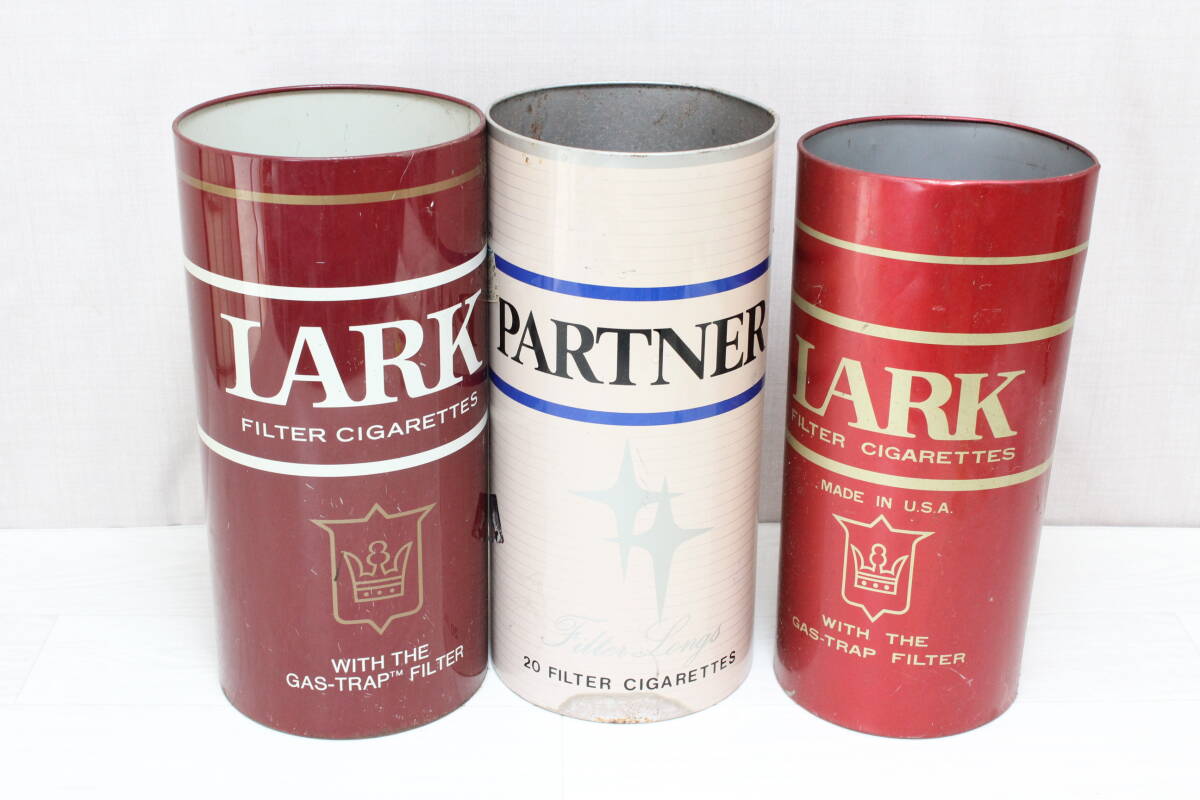 yk タバコ缶 ゴミ箱 傘立て 昭和レトロ ラーク LARK パートナー yk タバコ缶 ゴミ箱 傘立て 昭和レトロ ラーク LARK パートナー