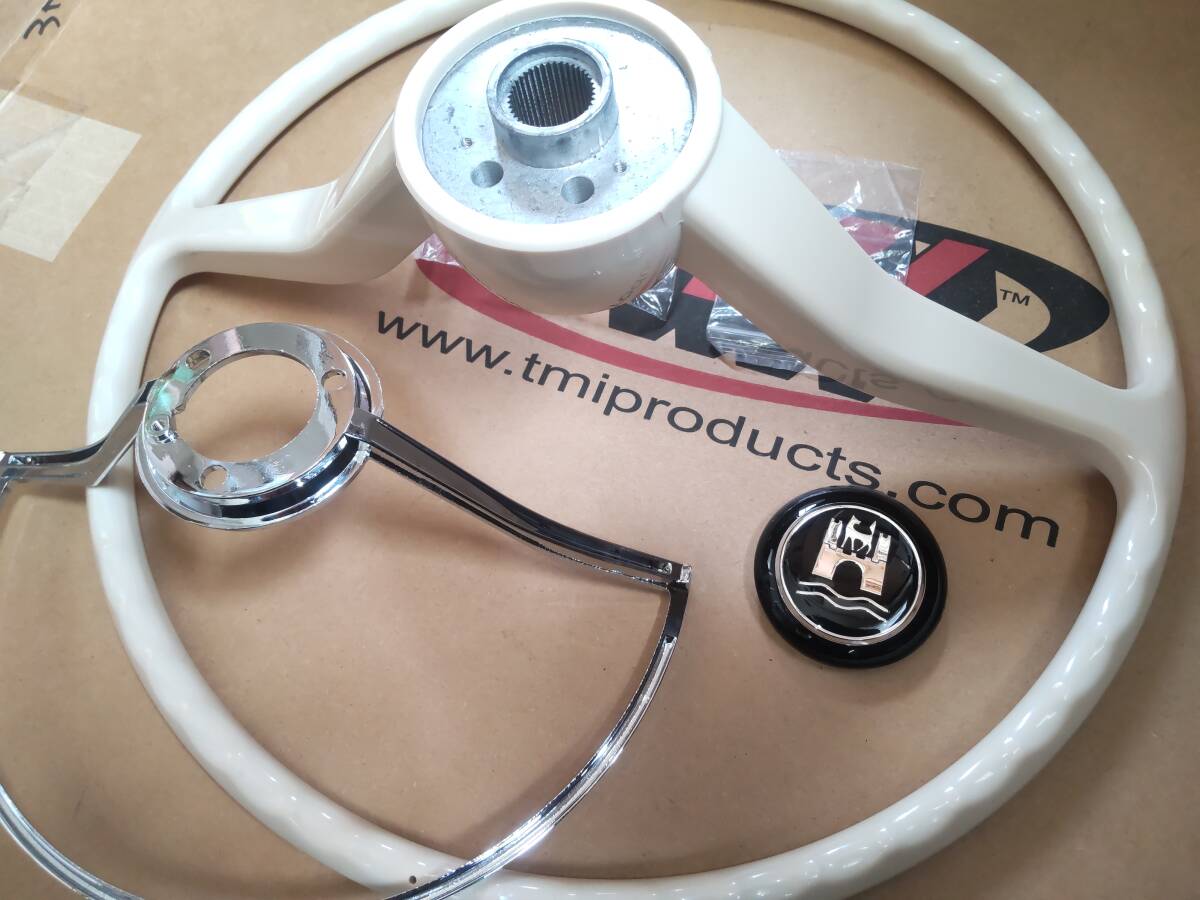 空冷vw純正スタイルホーンリングステアリングassy・新品リプロ 空冷vw純正スタイルホーンリングステアリングassy・新品リプロ