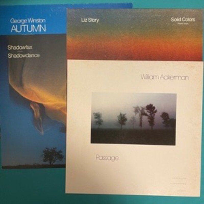 【珍品】Windham hill records 販売促進(jìn)用 ジャケット寫(xiě)真ポスター10枚 (レコードではありません） 10673C3YK8