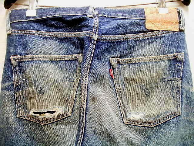◇即決[W33]LVC サンプル級の鬼ヒゲ 55501-0017 旧日本製 リジッド 501XX ビンテージ復刻 LEVI’S VINTAGE CLOTHING デニム パンツ■3201_画像4