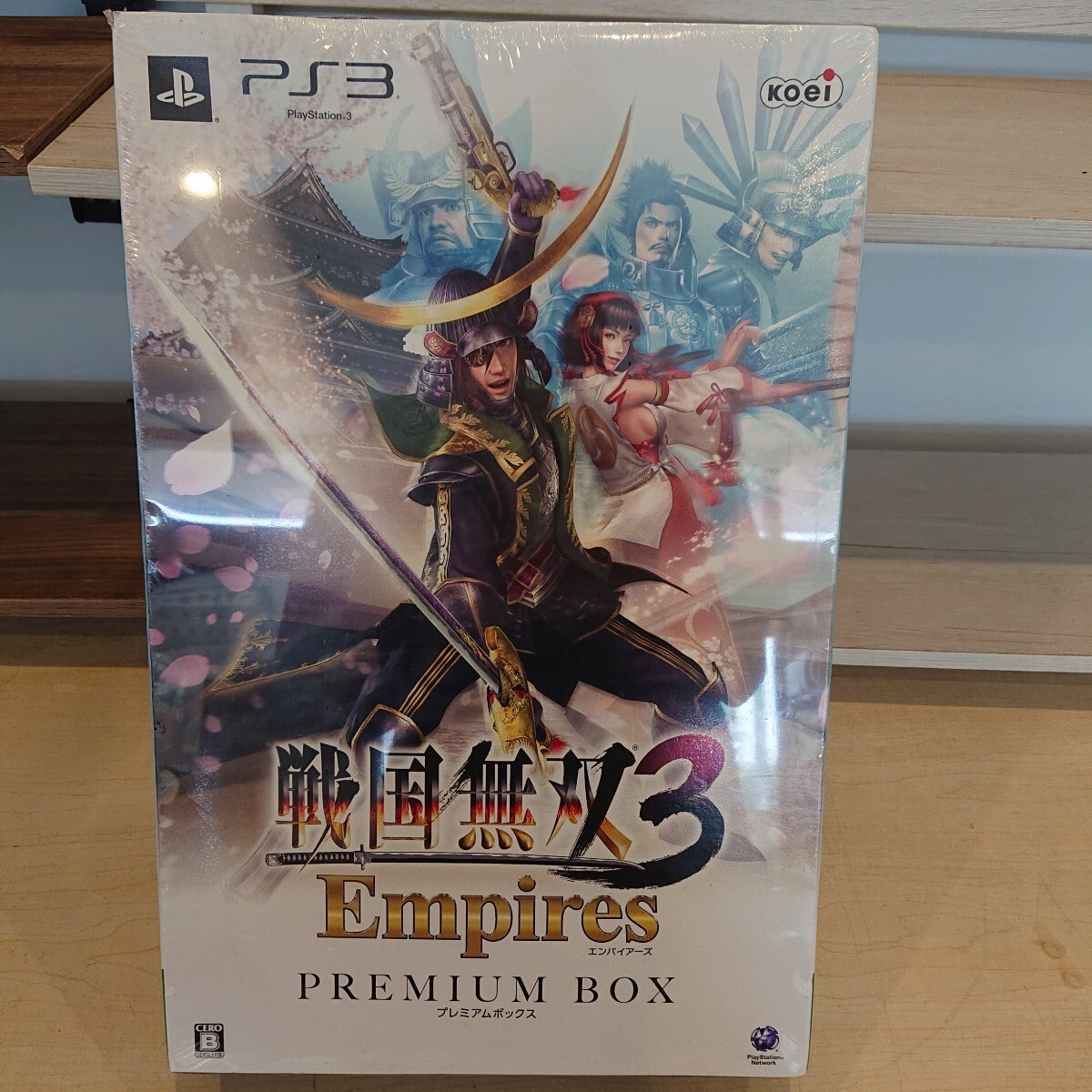 ◎b◯ 403 未開封PS3戦国無双3エンパイアーズ プレミアムBOX ソフト本体 特製キャラクタースタンドポップ全40種など入ってます