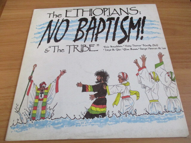 ETHIOPIANS LP！NO BAPTISM, DERRICK HARRIOTT, 美品