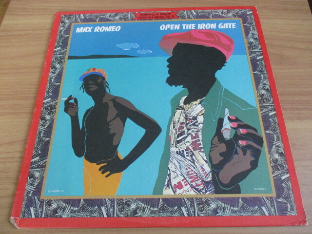 MAX ROMEO LP！OPEN THE IRON GATE， LEE PERRY 関連， 名作， 高音質盤， 美品