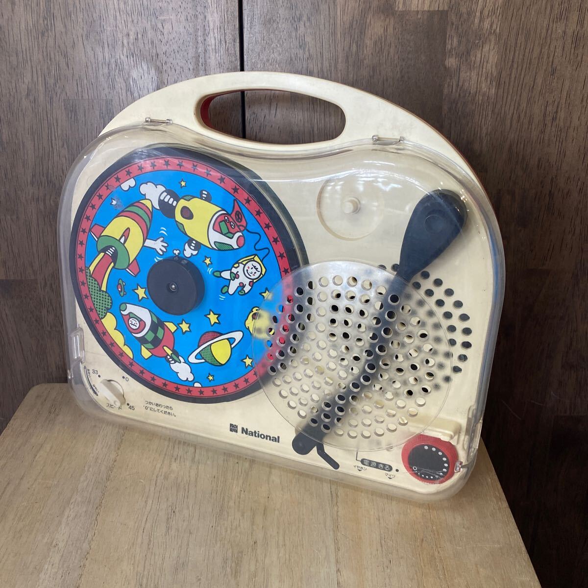 昭和レトロ National 当時物 ナショナル レコードプレーヤー 昭和レトロ National 当時物 ナショナル レコードプレーヤー