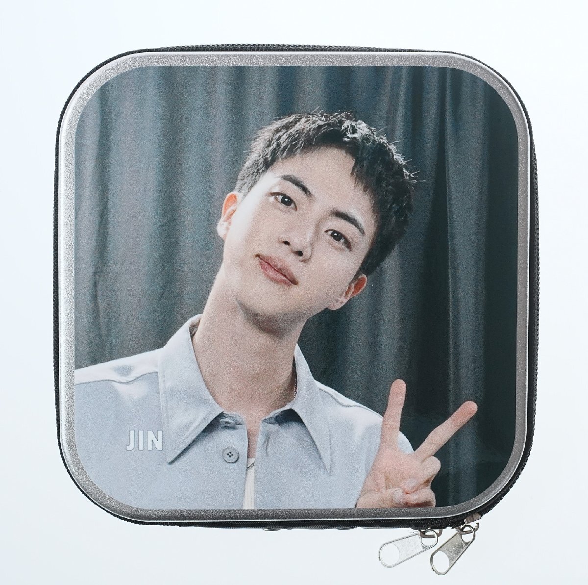 る出品 BTS JIN ジン グッズ CDケース/DVDケース 20枚収納 可能 K-POP 3