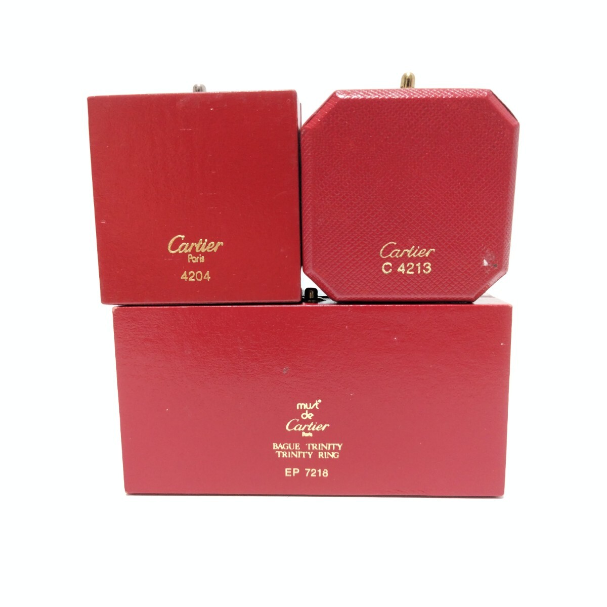 Cartier カルティエ リング 指輪 ケース 空箱 ボックス Cartier カルティエ リング 指輪 ケース 空箱 ボックス