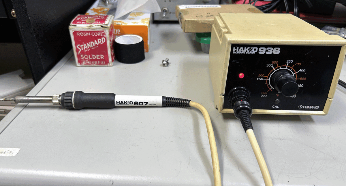 HAKKOハンダ936＋コテ907中古品