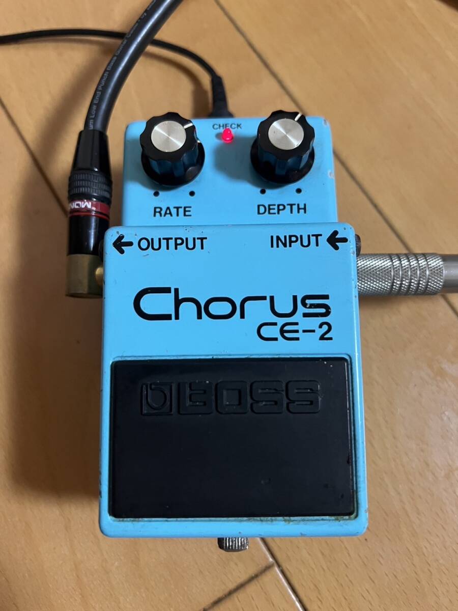 BOSS/ボス CE-2 Chorus/コーラス 銀ネジ 外観きれい 日本製 簡易動作良好 ジャンク