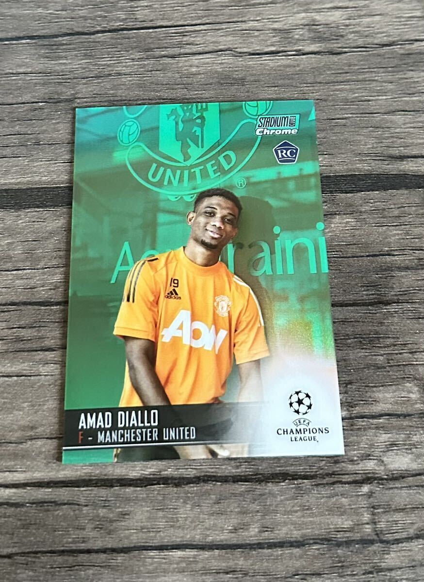 2021 topps stadium Club AMAD DIALLO MANCHESTER UNITED RC 2021 topps stadium Club AMAD DIALLO MANCHESTER UNITED RC