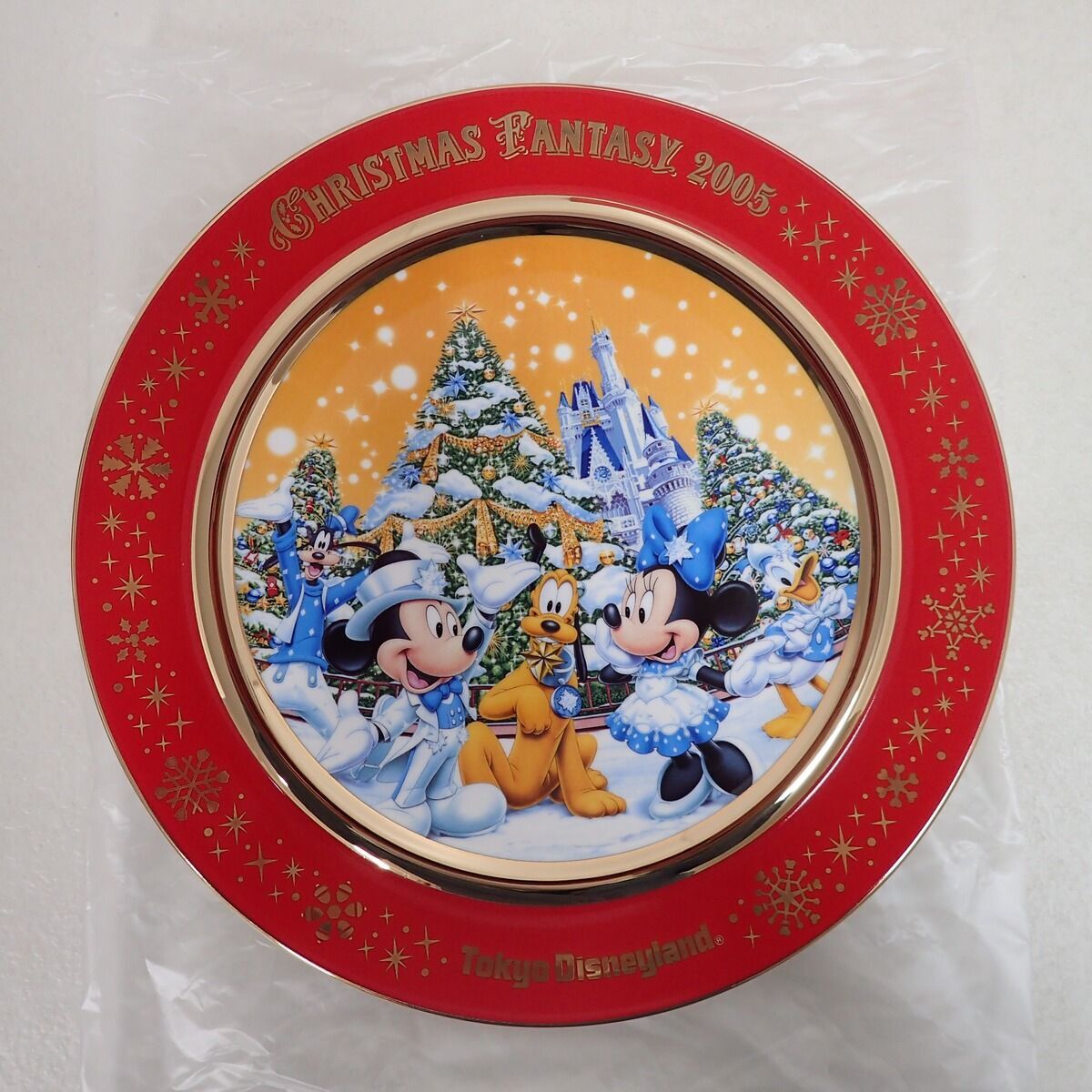 ディズニー クリスマスファンタジー 2005年 プレート ミッキー ディズニー クリスマスファンタジー 2005年 プレート ミッキー