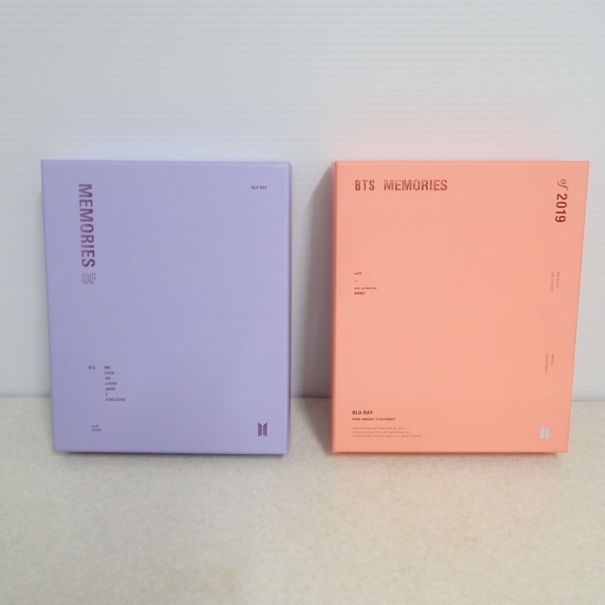 BTS 防弾少年団 DVD MEMORIES OF 2018/2019 まとめてセット 日本語字幕付き【IO